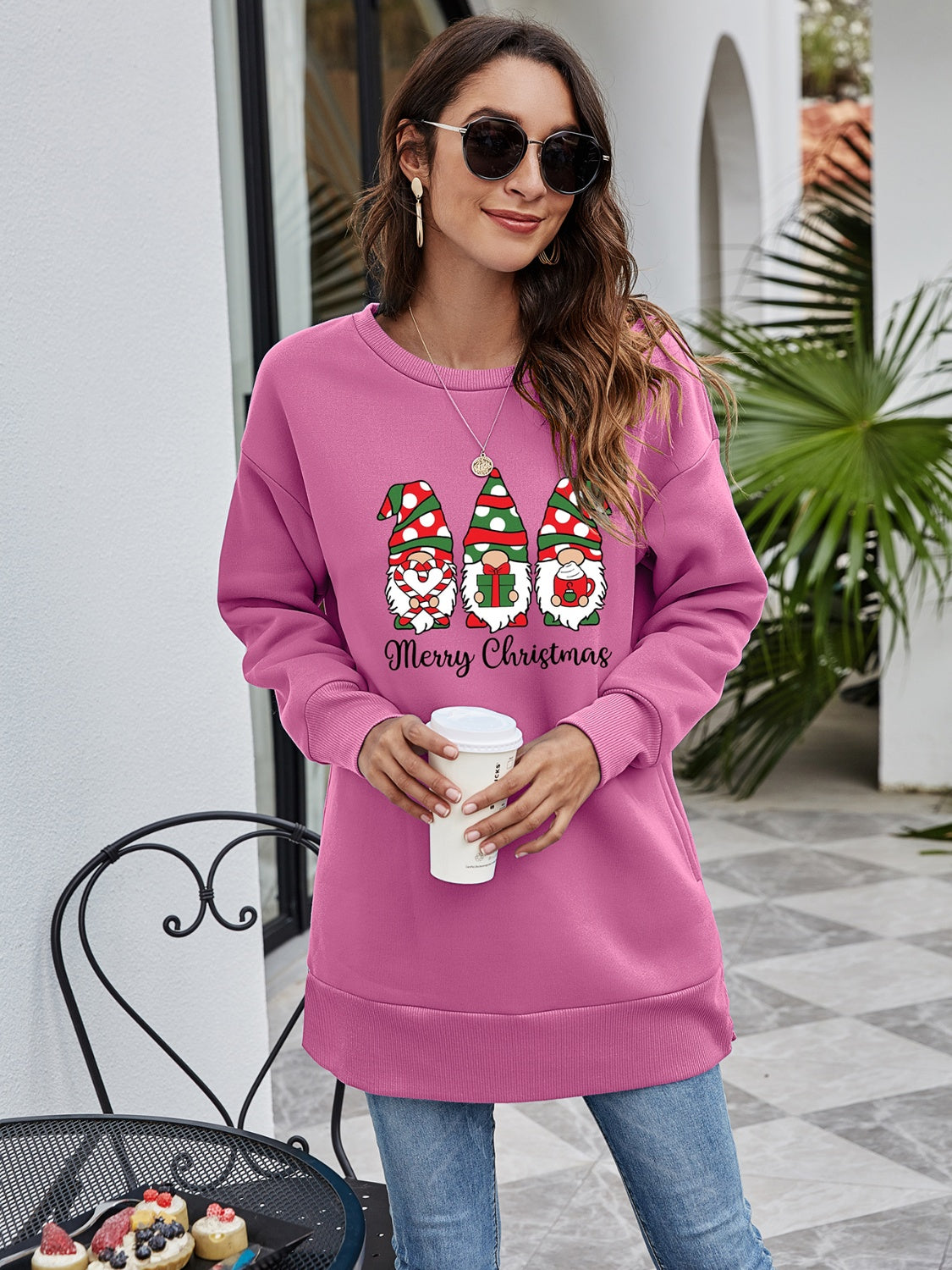 MERRY CHRISTMAS Graphic Sweatshirt